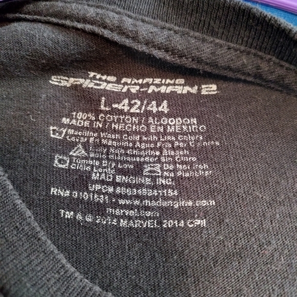 Amazing Spider-Man 2 large t-shirt - Picture 3 of 5